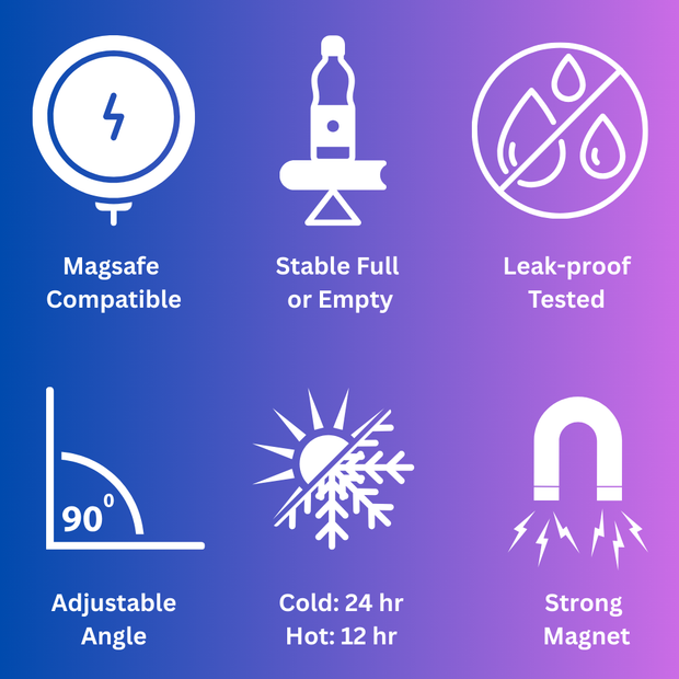 MagBot Smart Water Bottle: Hydrate, Create, and Connect with Ease