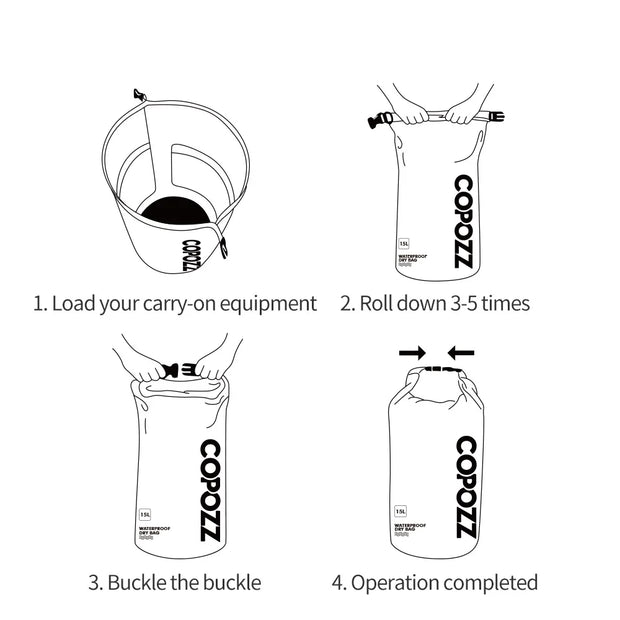15L Waterproof Swimming Bag: Adventure-Ready, Worry-Free Protection