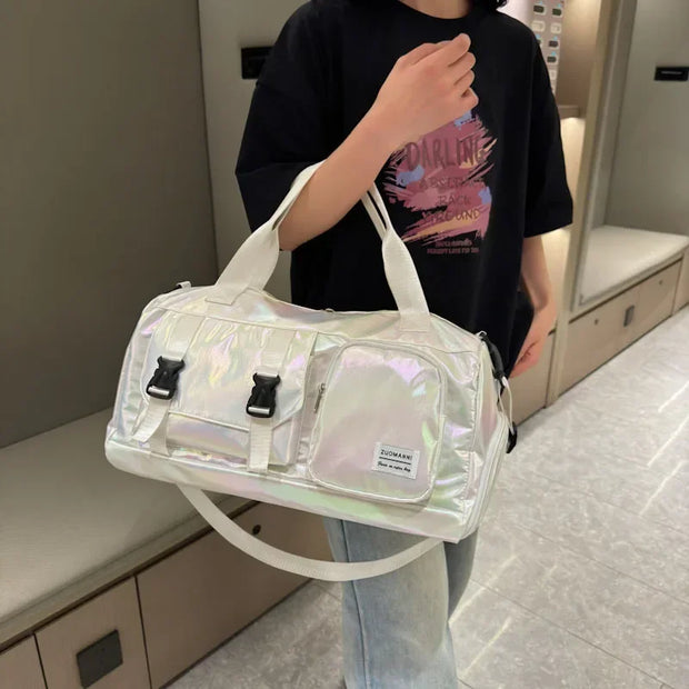 Colorful Duffel Bag: Vibrant Style Meets Effortless Functionality