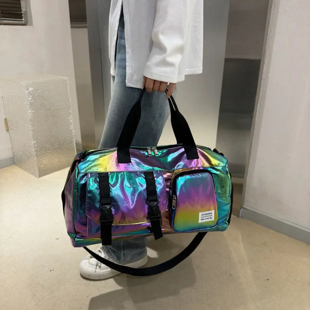 Colorful Duffel Bag: Vibrant Style Meets Effortless Functionality