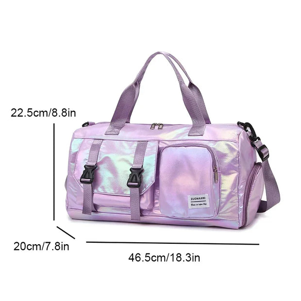 Colorful Duffel Bag: Vibrant Style Meets Effortless Functionality