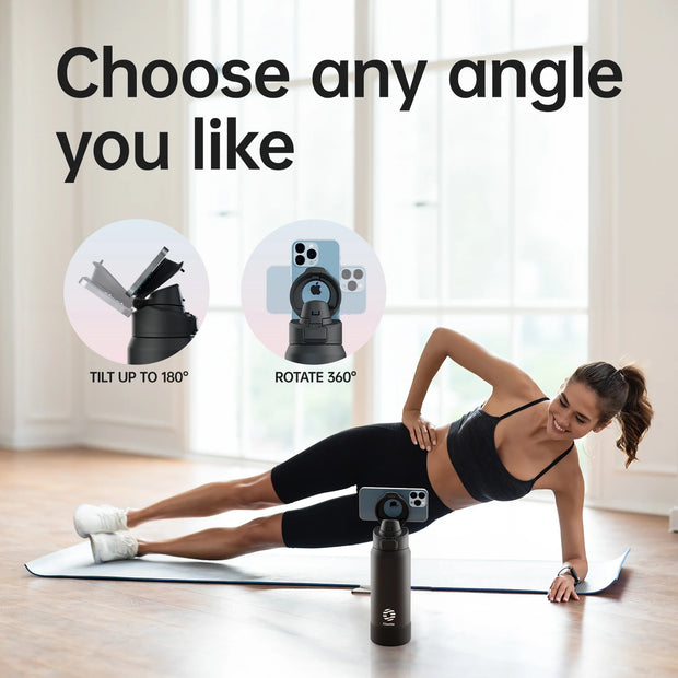 MagBot Smart Water Bottle: Hydrate, Create, and Connect with Ease