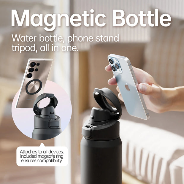 MagBot Smart Water Bottle: Hydrate, Create, and Connect with Ease